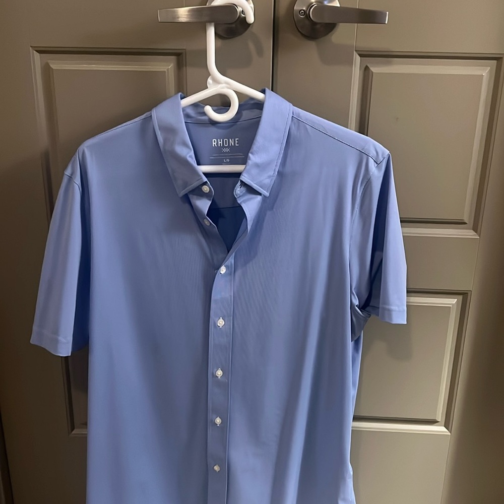 Rhone short sleeved button down -NWOT